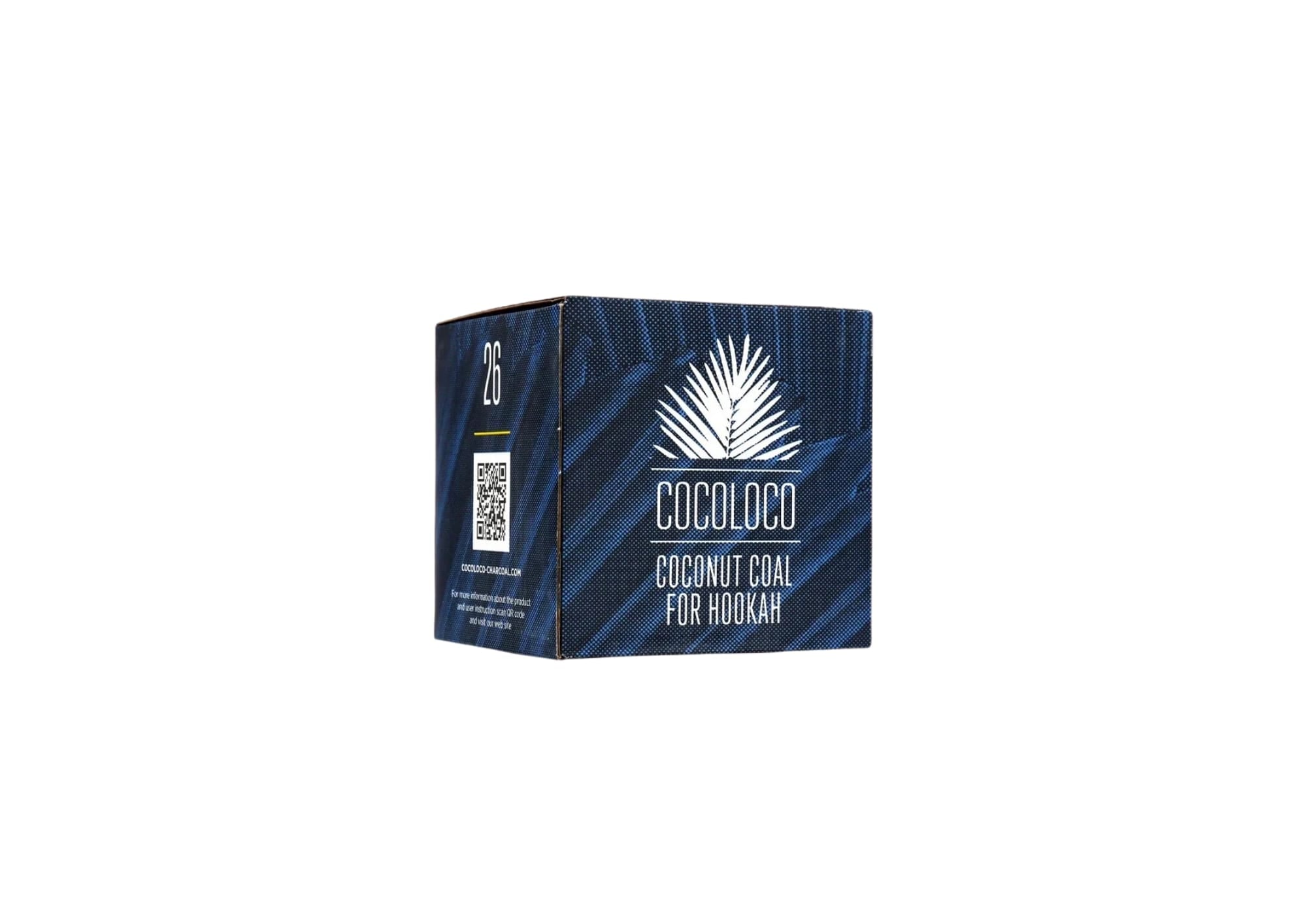 Cocoloco Shisha Coconut Charcoal 1k 26mm