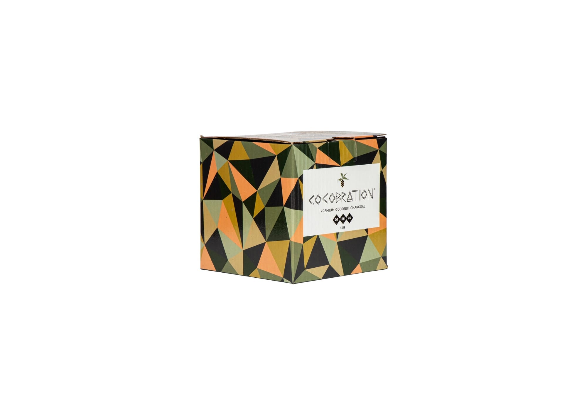 Cocobration Shisha Coconut Charcoal 1kg 26mm